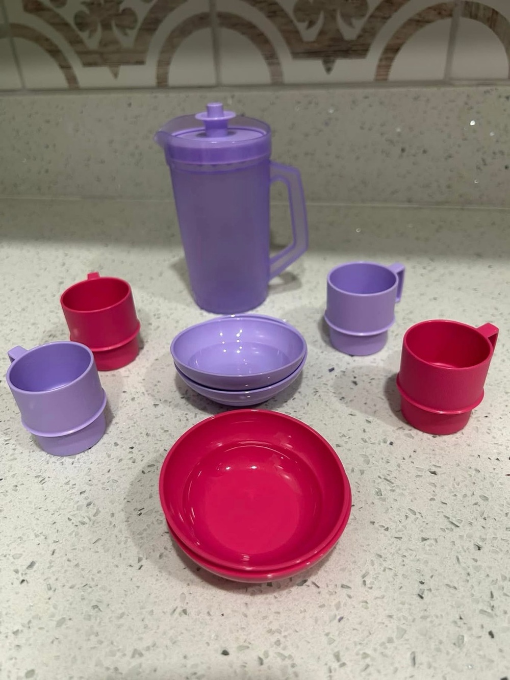 TUPPERWARE MINI PART PLAY SET 9-PIECES